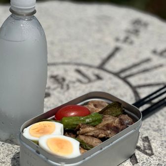 小腹空いたよ。
今日のヤマメシはじゃーん✨焼肉弁当🍱
