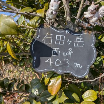 ⛰️右田ヶ岳　西峰

右田ヶ岳まで
　　あと少し．．10分位ｶﾅ