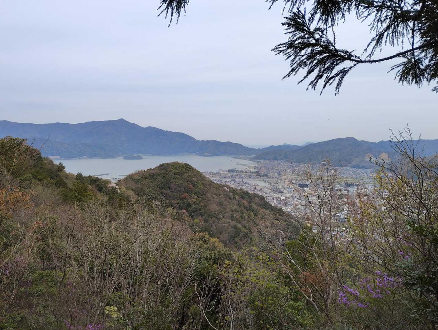 後瀬山 往復コースの写真