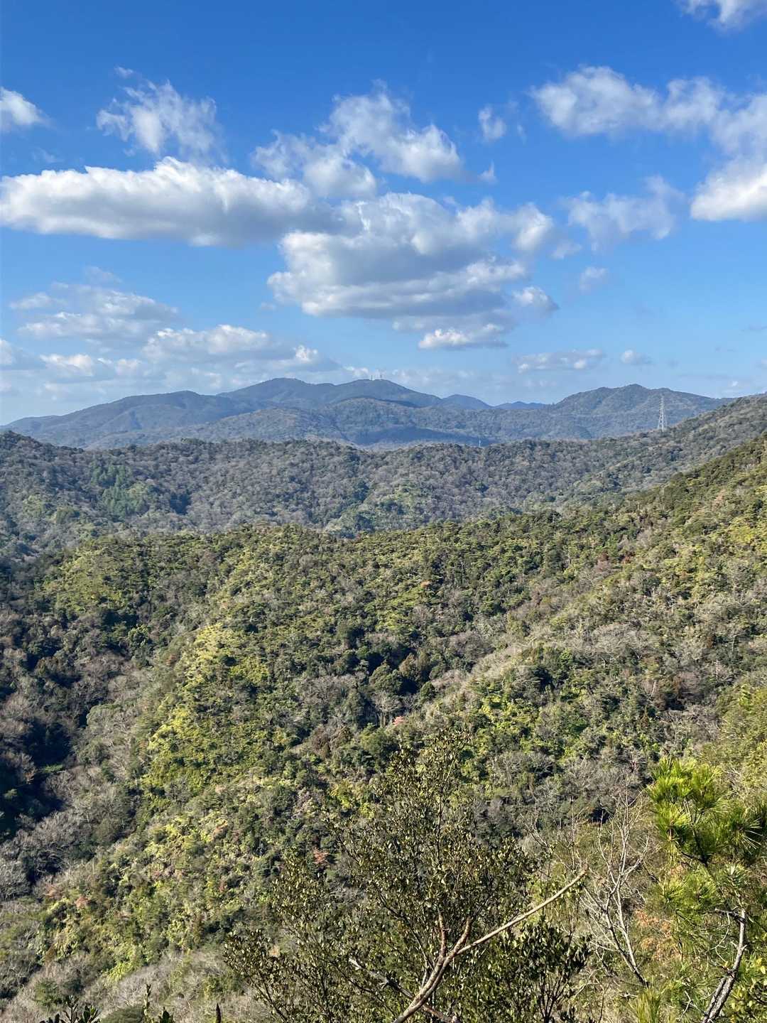 大麻山⛰️方面👍次は千石山⛰️へ