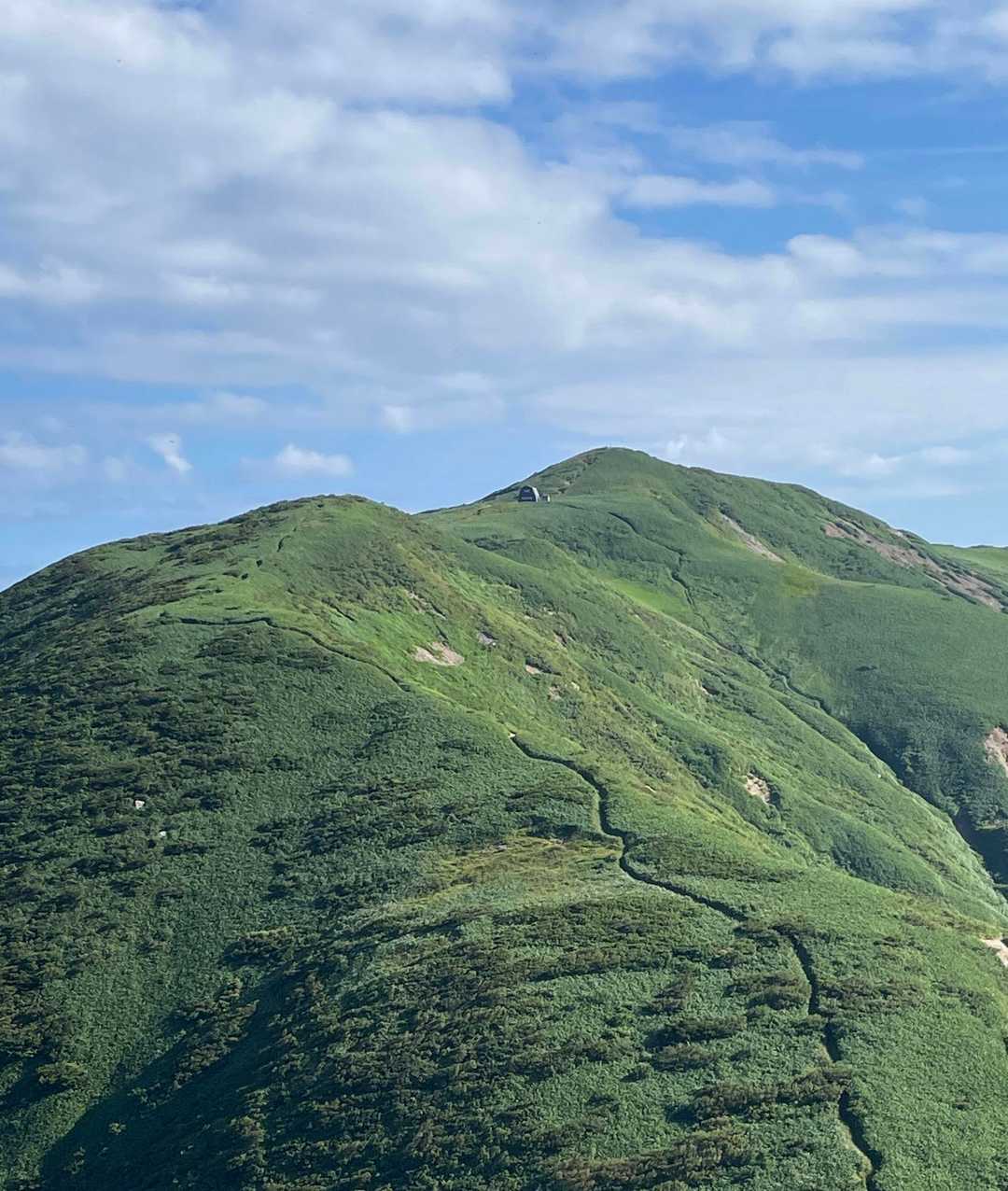 振り返って
見納め朳差岳
