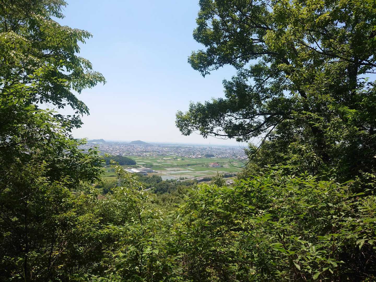 遠くは少し霞んでるけど
良い景色
