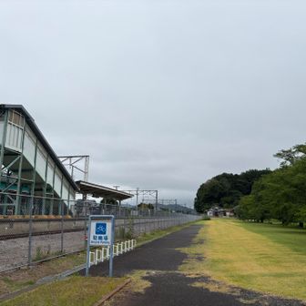 岩瀬駅。静か