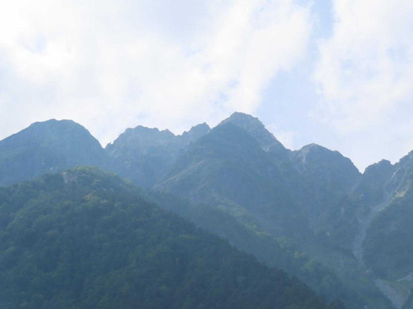 槍ヶ岳（上高地）の写真