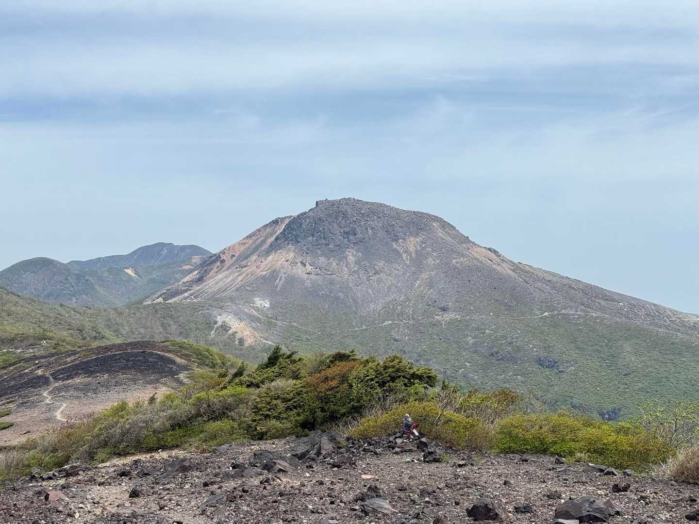 黒尾谷岳-南月山 往復コースの写真