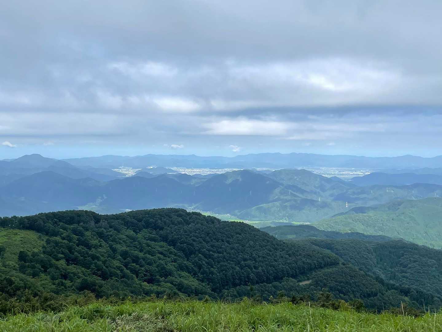 あとから思えば、これが今日の部子山1番の眺望でした。