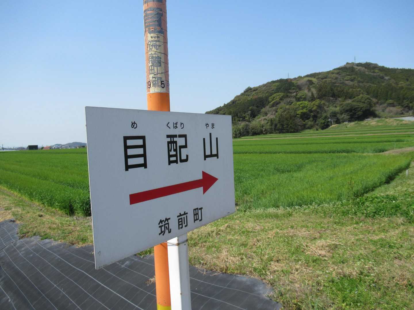 目配山 往復コースの写真