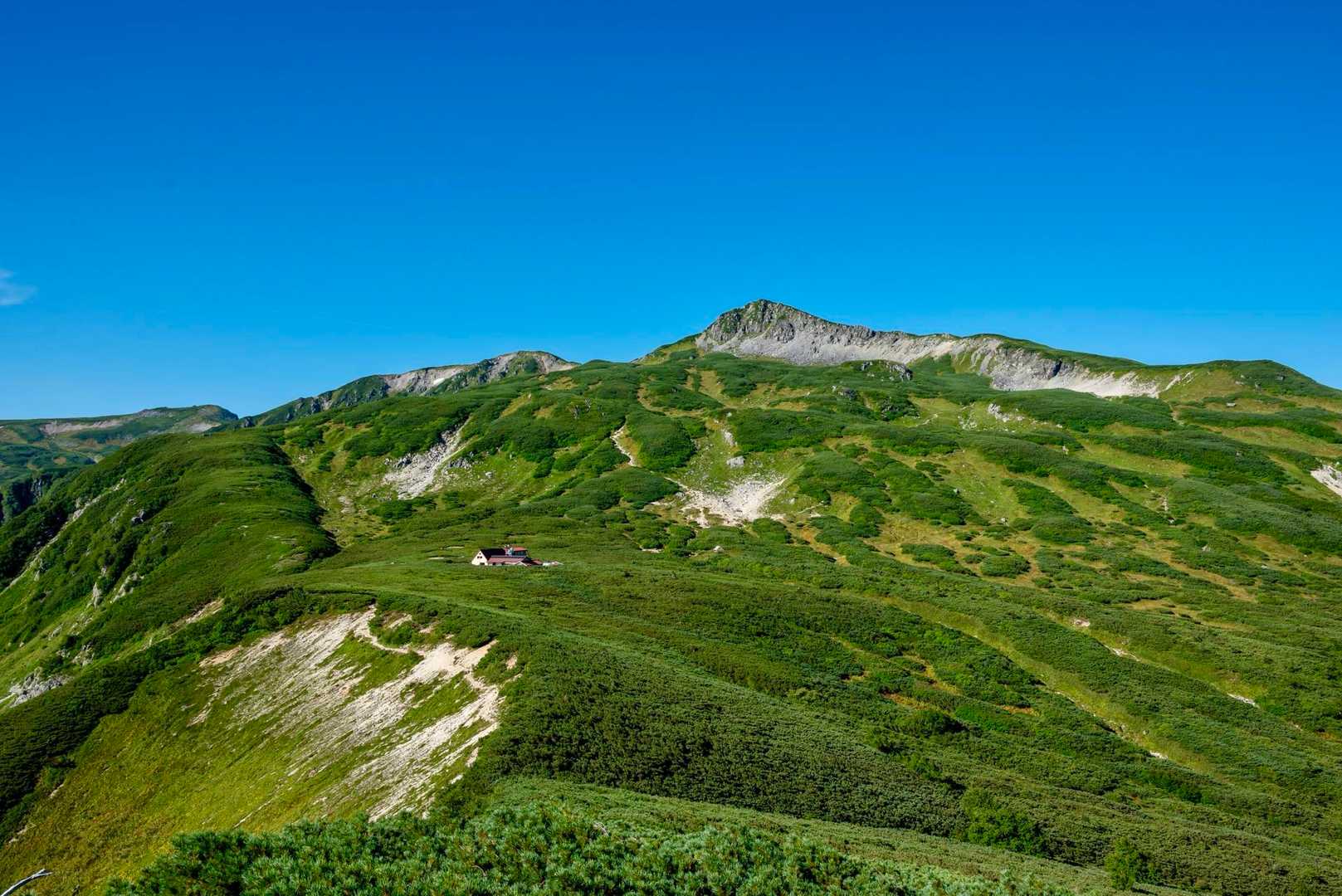 三俣蓮華岳⛰️と三俣山荘
