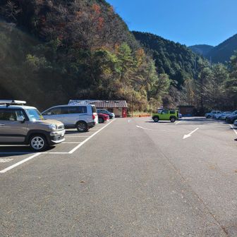 大阪府立金剛登山道駐車場🅿️に停めました。(600円)