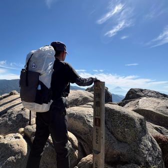 百名山32座目　瑞牆山　2,230m