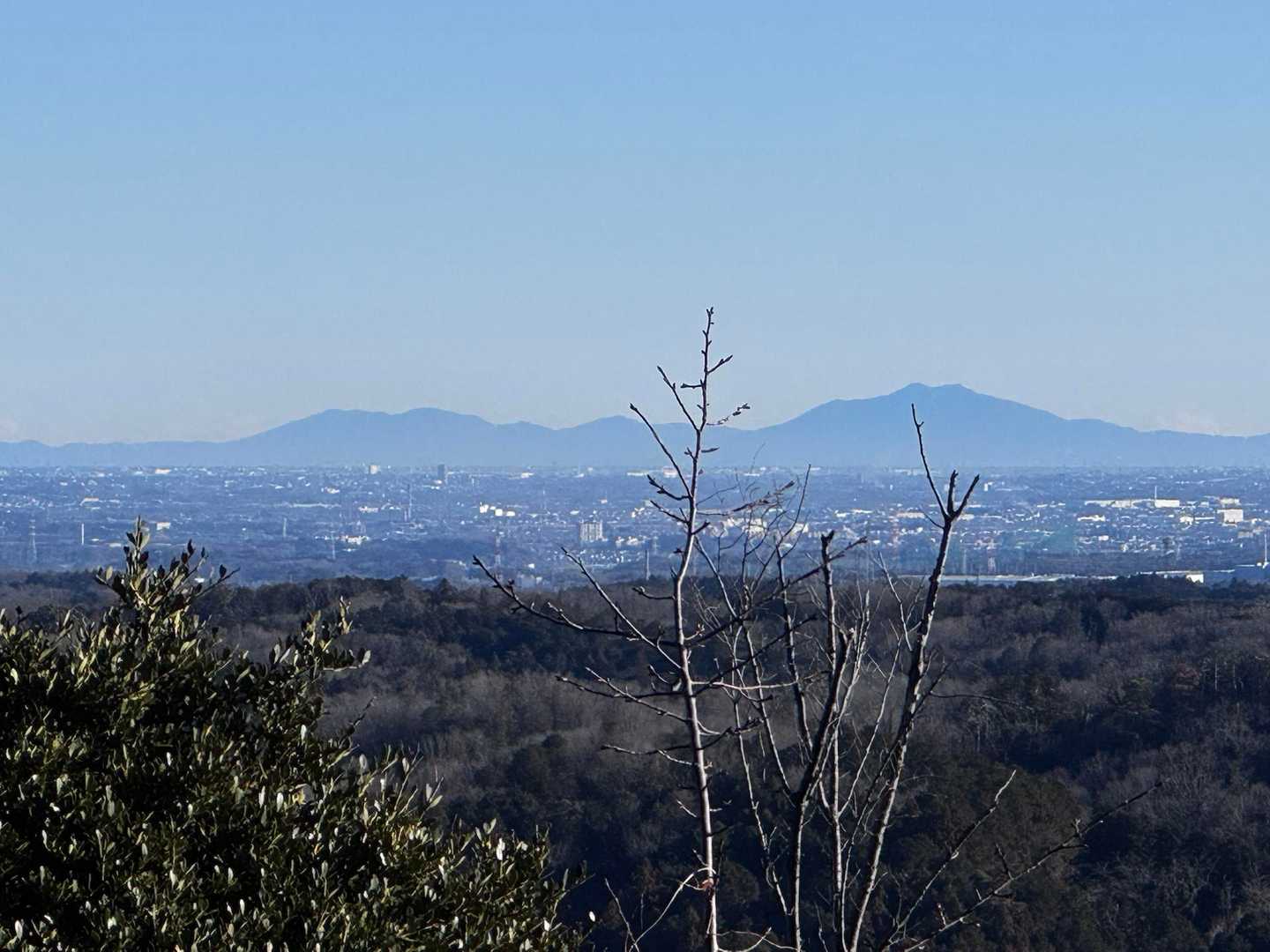 筑波山！