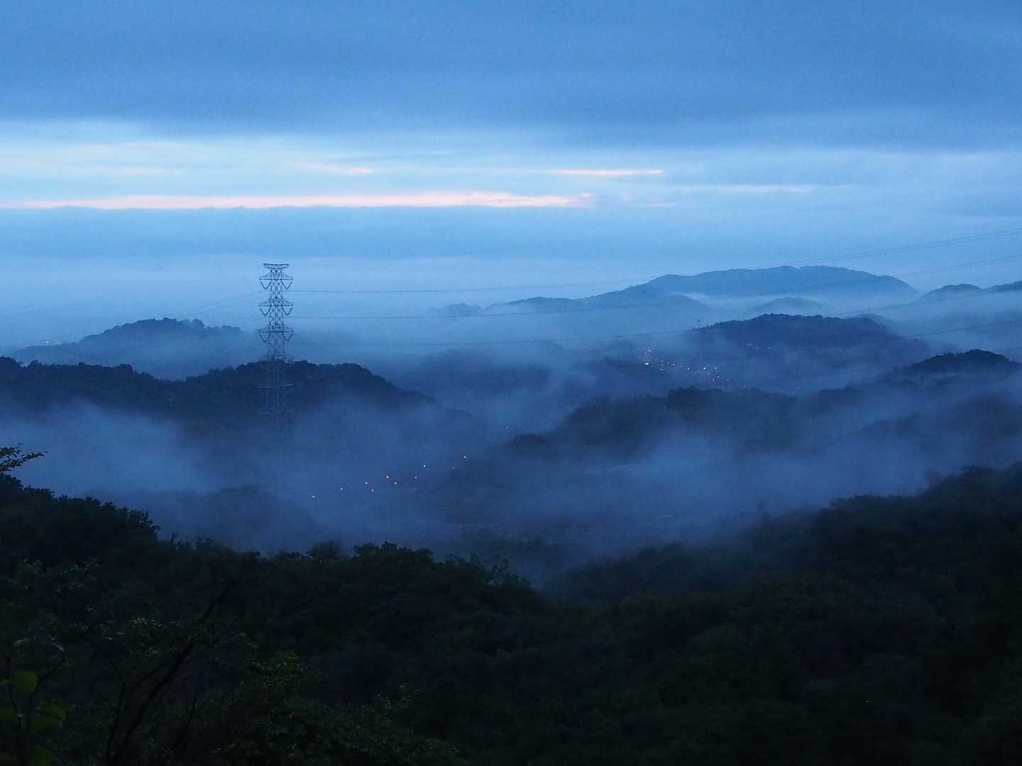 夜明けの絶景✨️😳