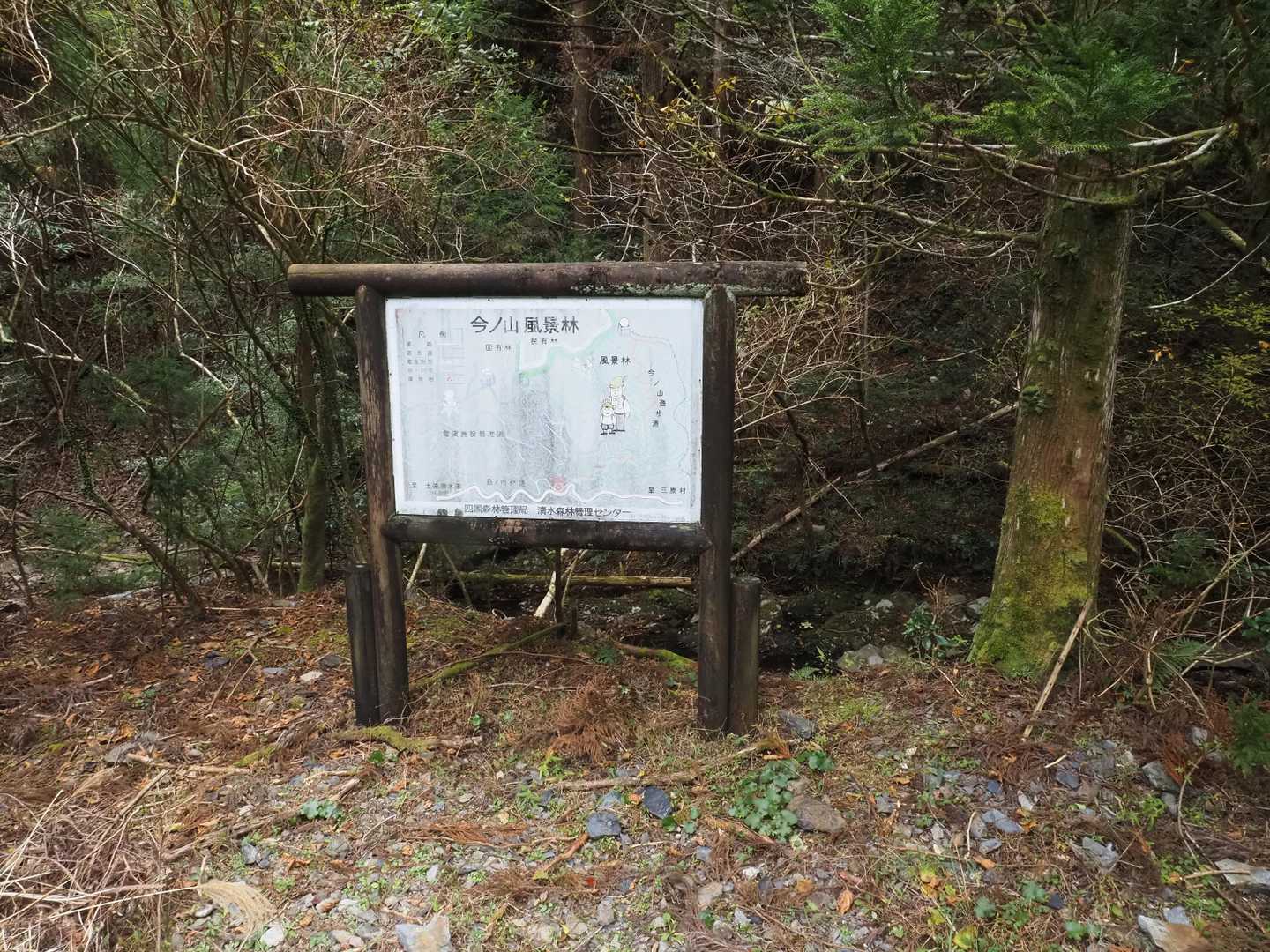 本来の登山口
ゲートから車道を少し下ったところとありますが、最近は誰も歩いてなさそう