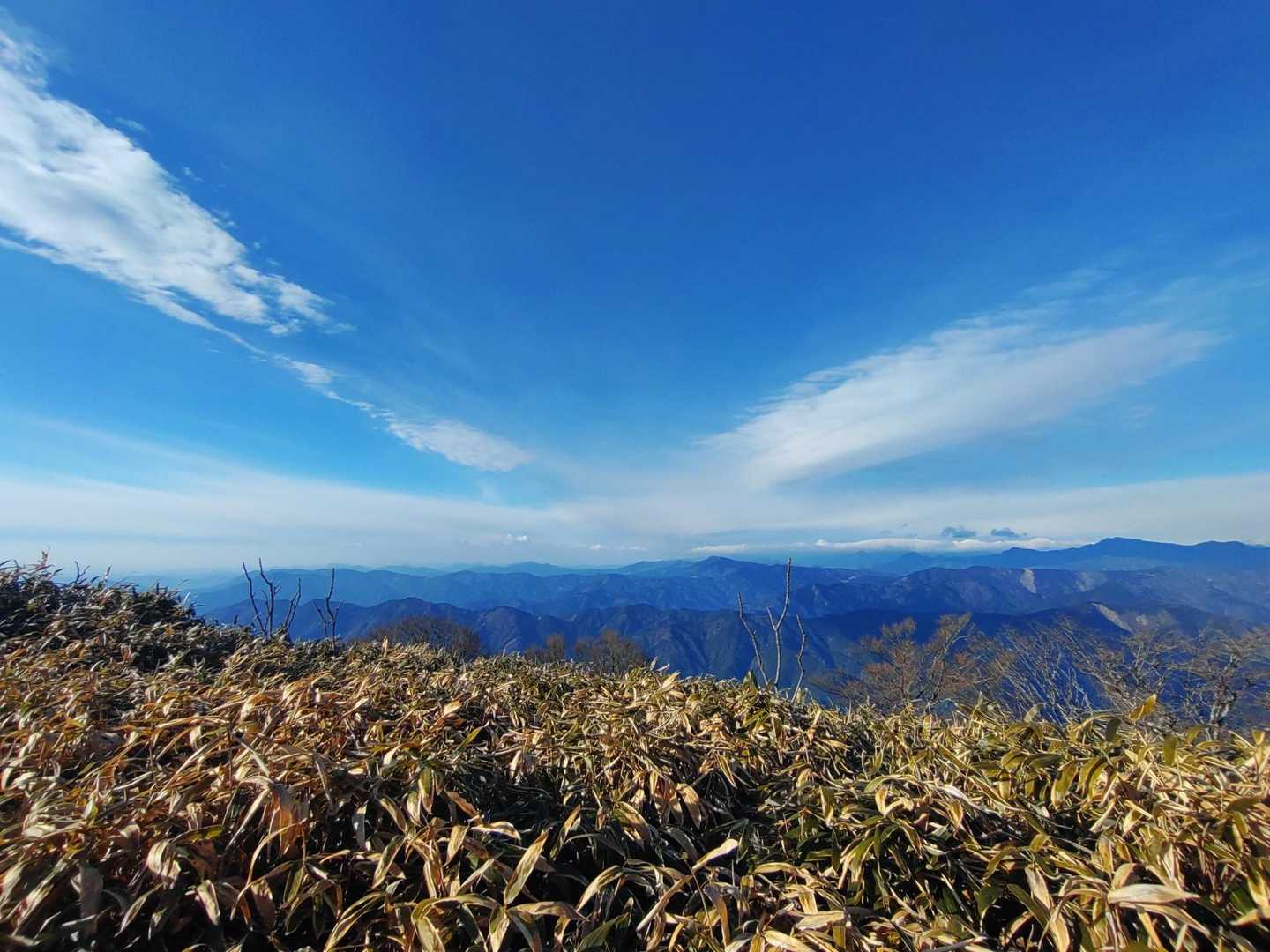 うつろぎ山-細島峠-仏谷山-地蔵峠入口 周回コースの写真