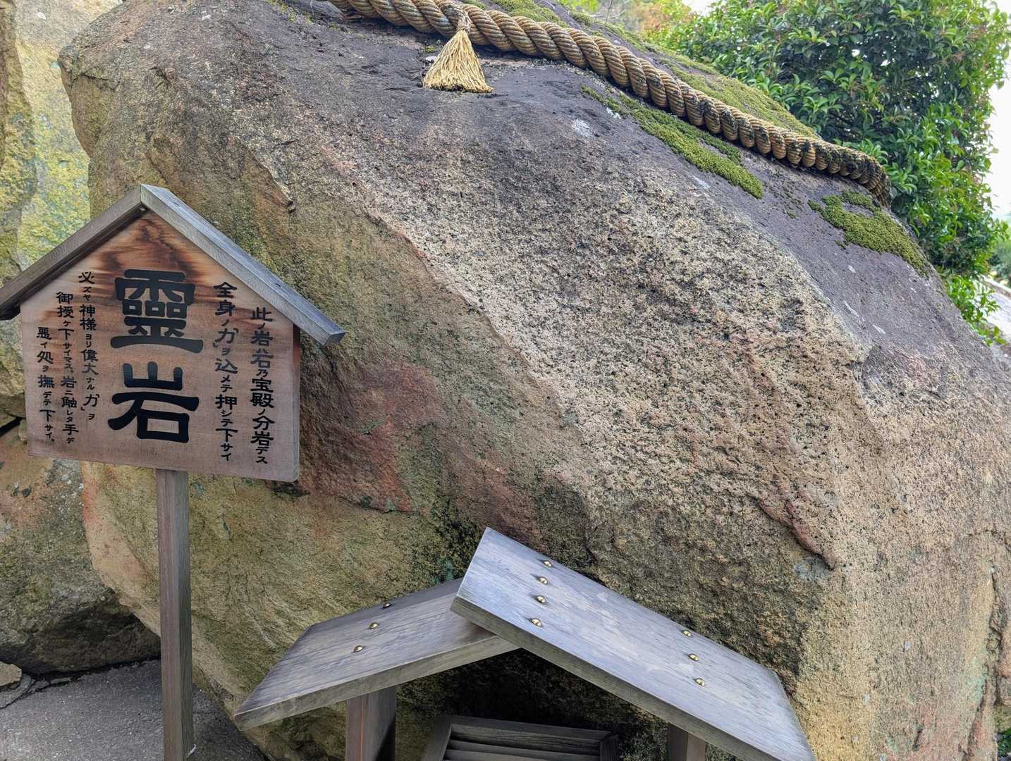 この石は思いっきり押す！🫷🫷