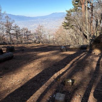 帰り道のたいら山からの景色