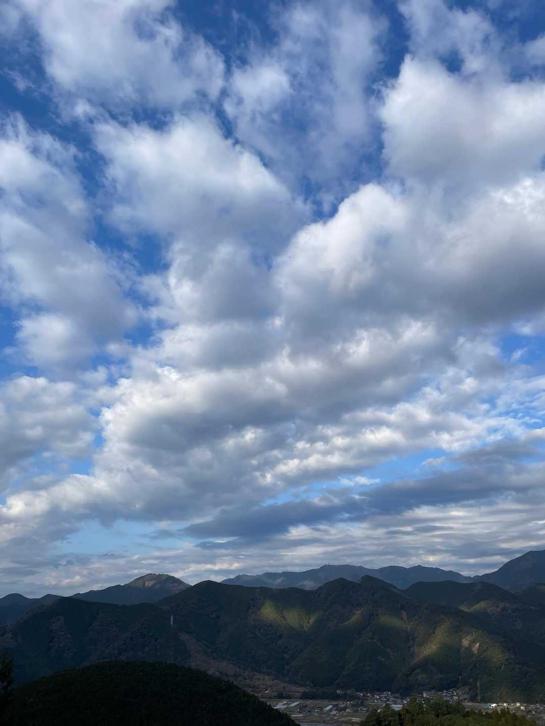 雲が多くてちょっと残念🥲