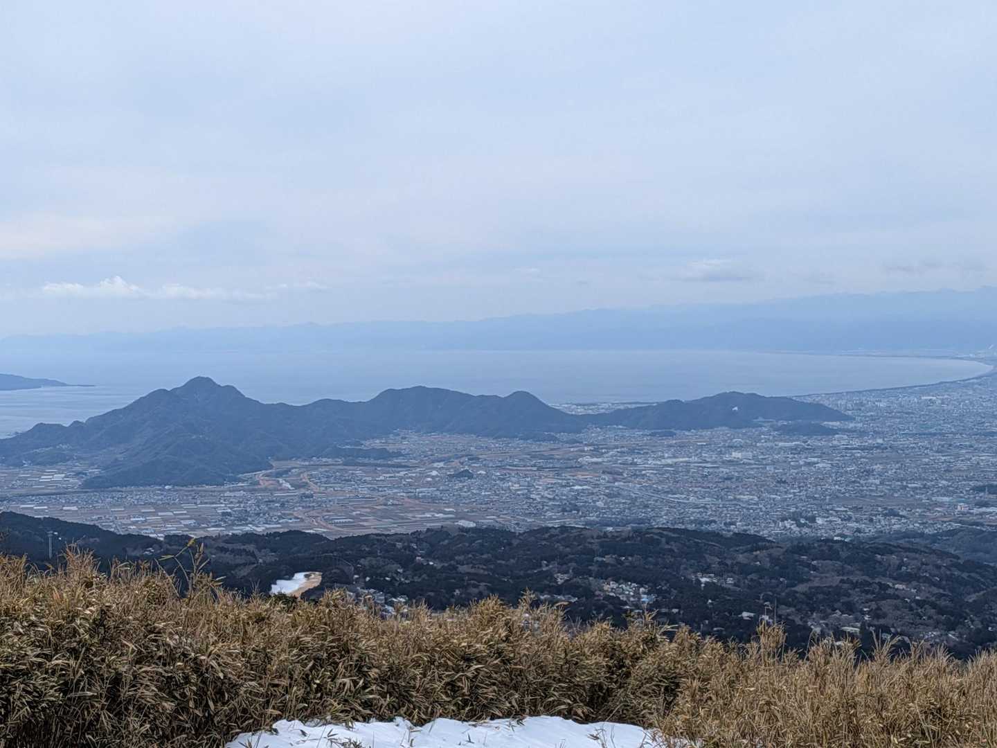 沼津アルプスが全部見える