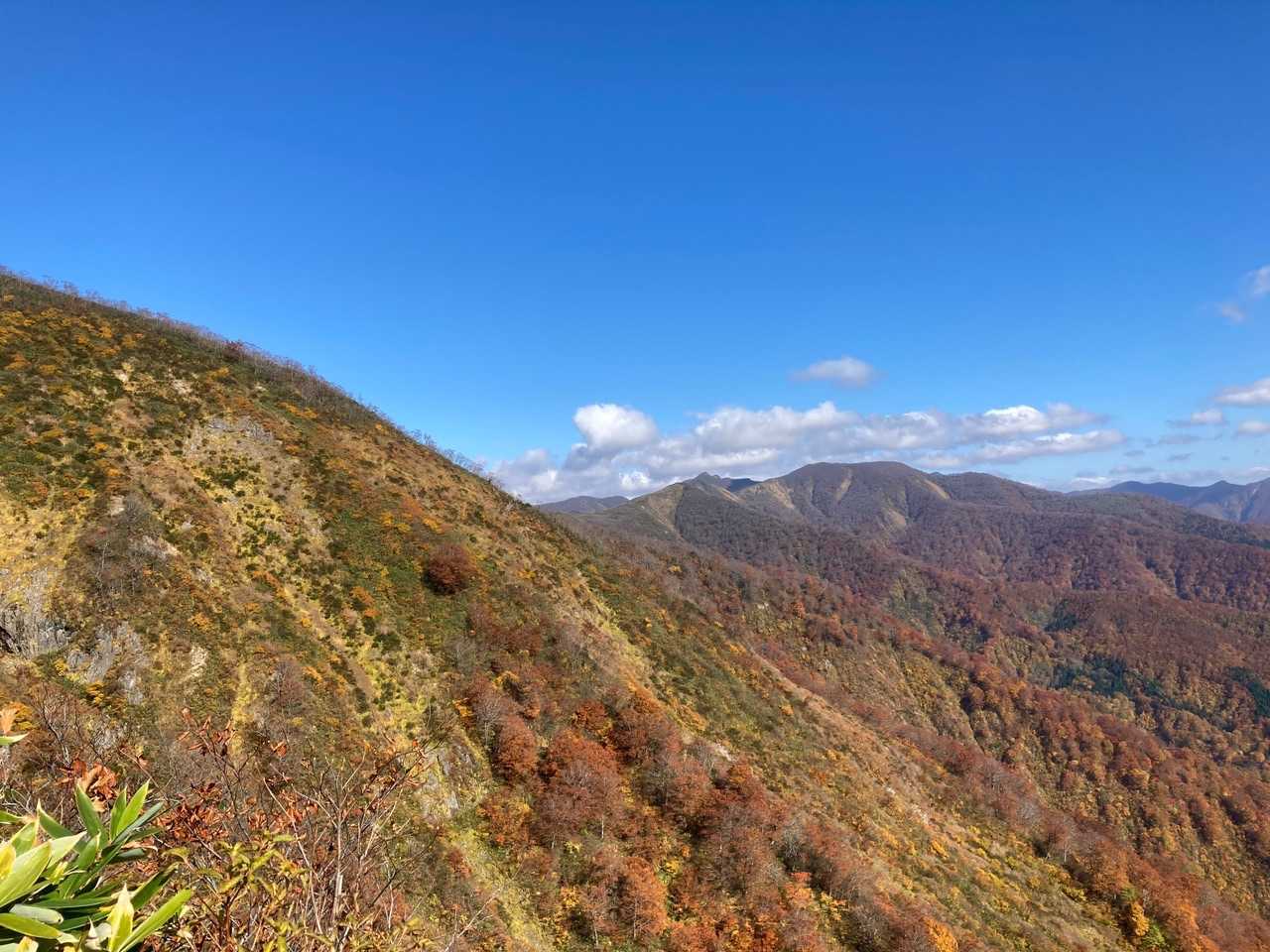 火打岳方向