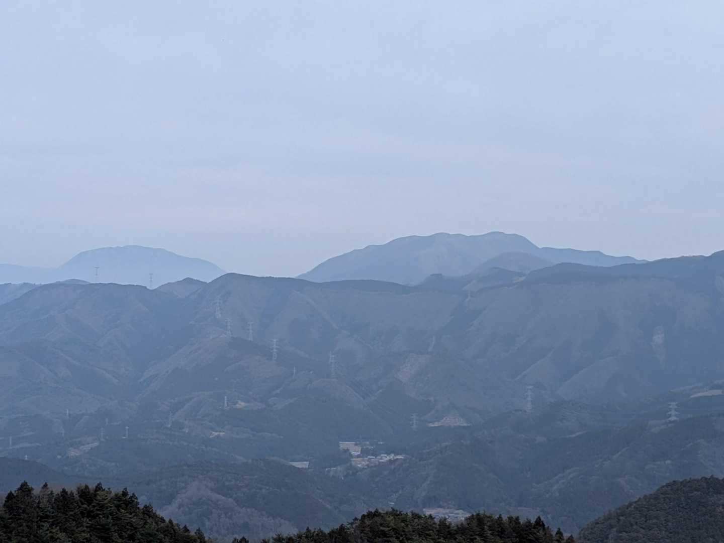 景色を眺めながら歩けます
