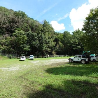 駐車場に戻りました