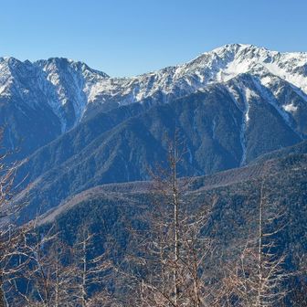 農鳥岳　間ノ岳