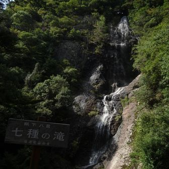 七種滝📸暗いです😢
今度使う時はカメラ調整？します。