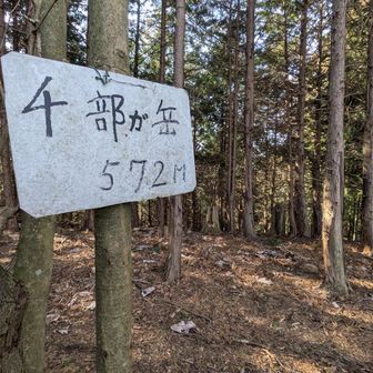 ⛰️千部ガ岳
せんぶがたけ
何気ない山名板

🤔福岡には九千部ガ岳という山があるらしい
(関係ないみたいだけど)