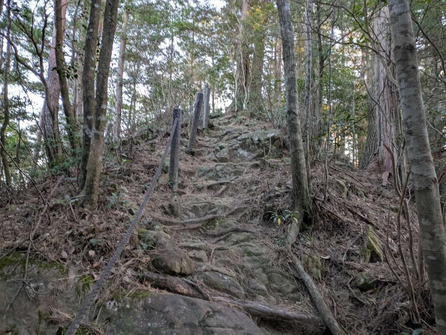 釈迦ヶ岳登山口-釋迦ヶ岳 往復コースの写真