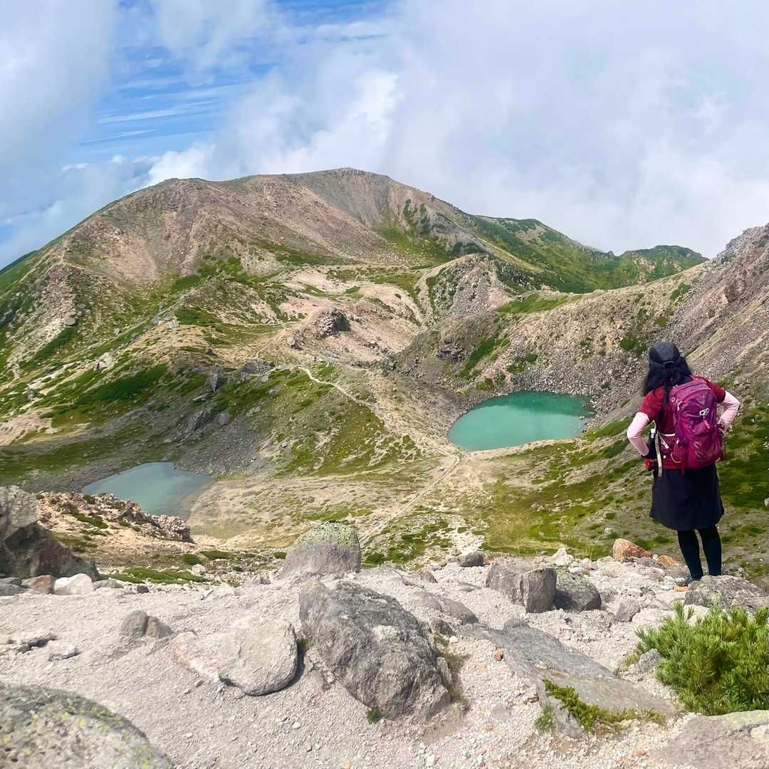 初秋🍁加賀の霊峰✴︎白山（御前峰） 「越前禅定道」を繋ぐ