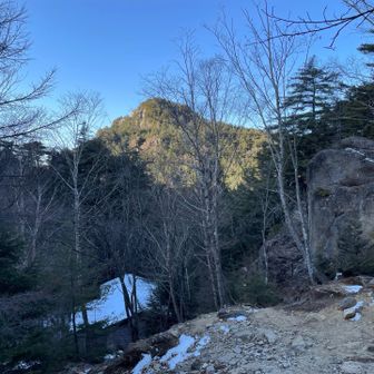 大日小屋から飯森山