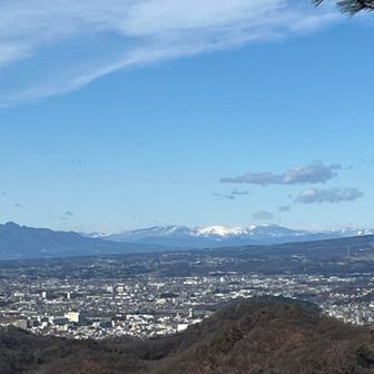 草津白根方面は雪❄️
