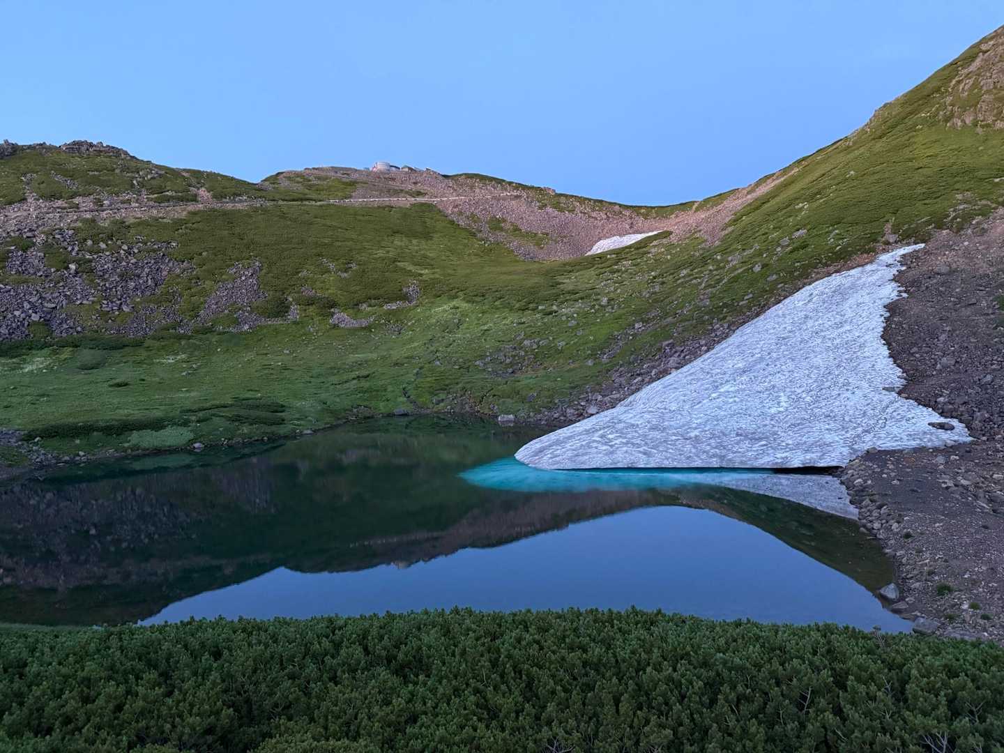 まだ雪は溶けないのかな？