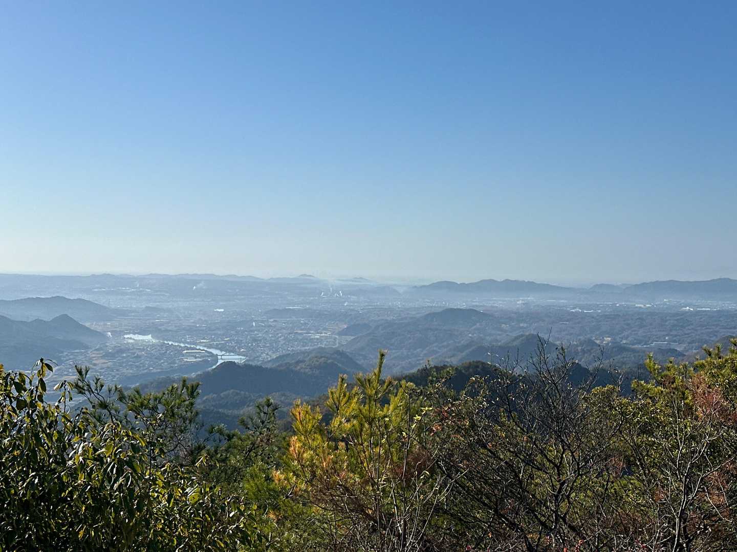 納古山 往復コースの写真