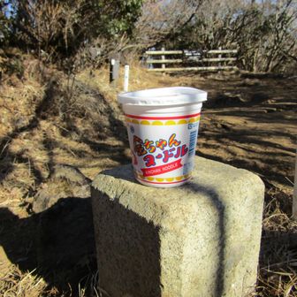 三角点で金ちゃんタイム😁