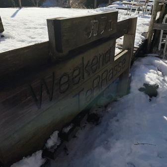 ここで昼飯だとぽかぽか陽気でよかったかも・・・