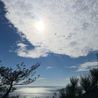 雲VS太陽は雲に軍配あり