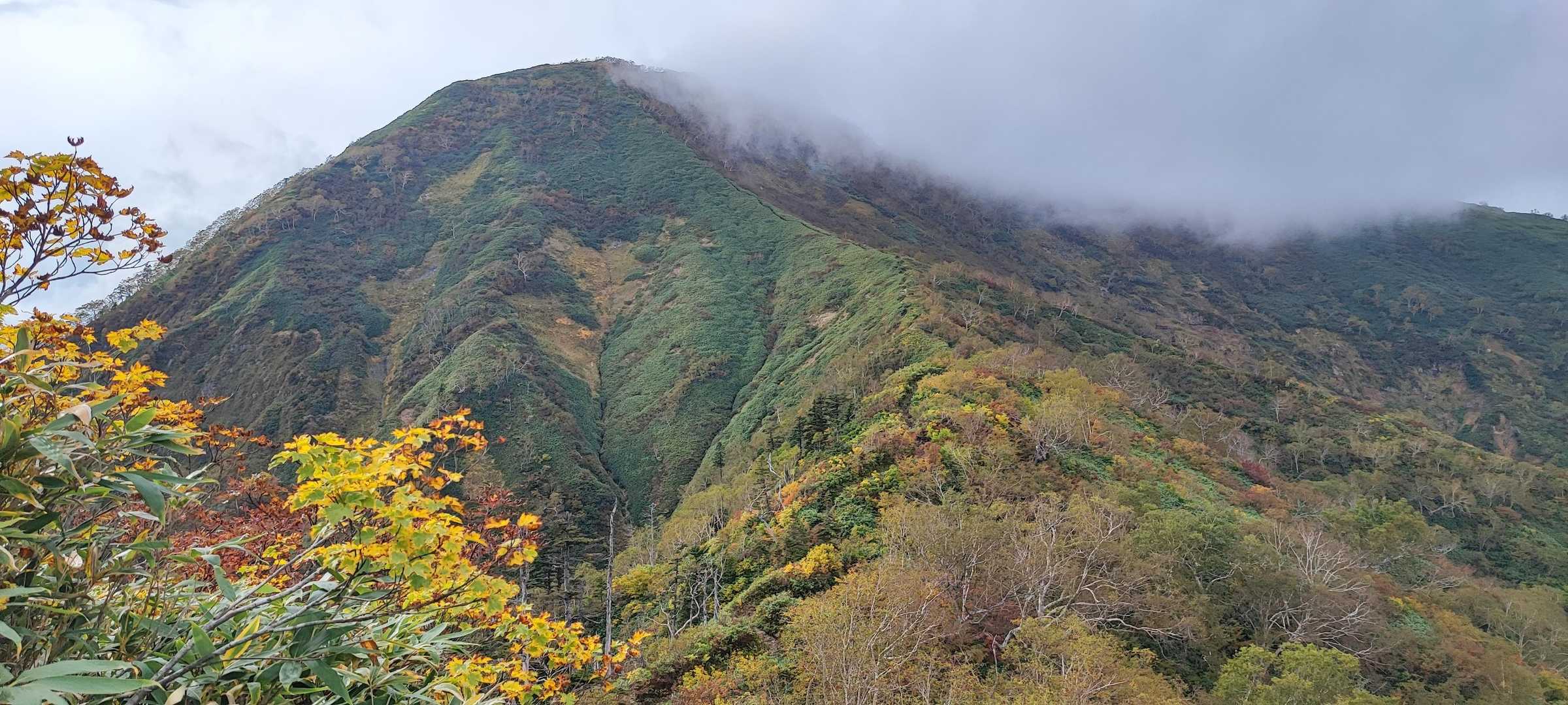 高妻山を振り返る。良く頑張ったよね