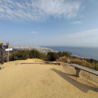 鉄拐山にとうちゃこ✌😆