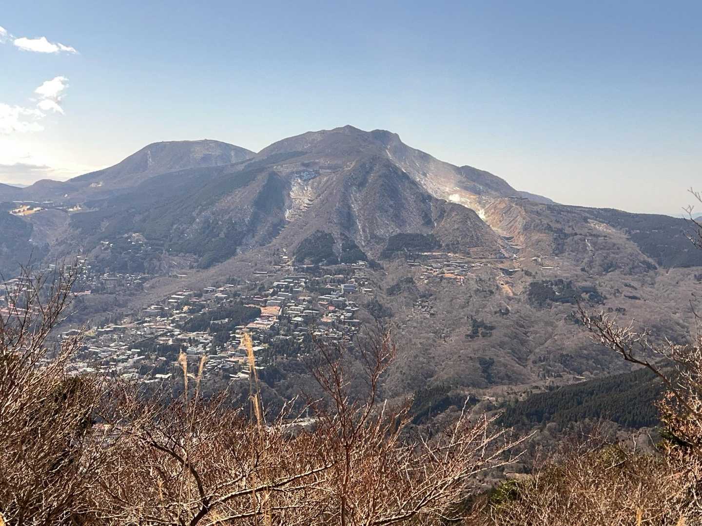 強羅、大涌谷方面