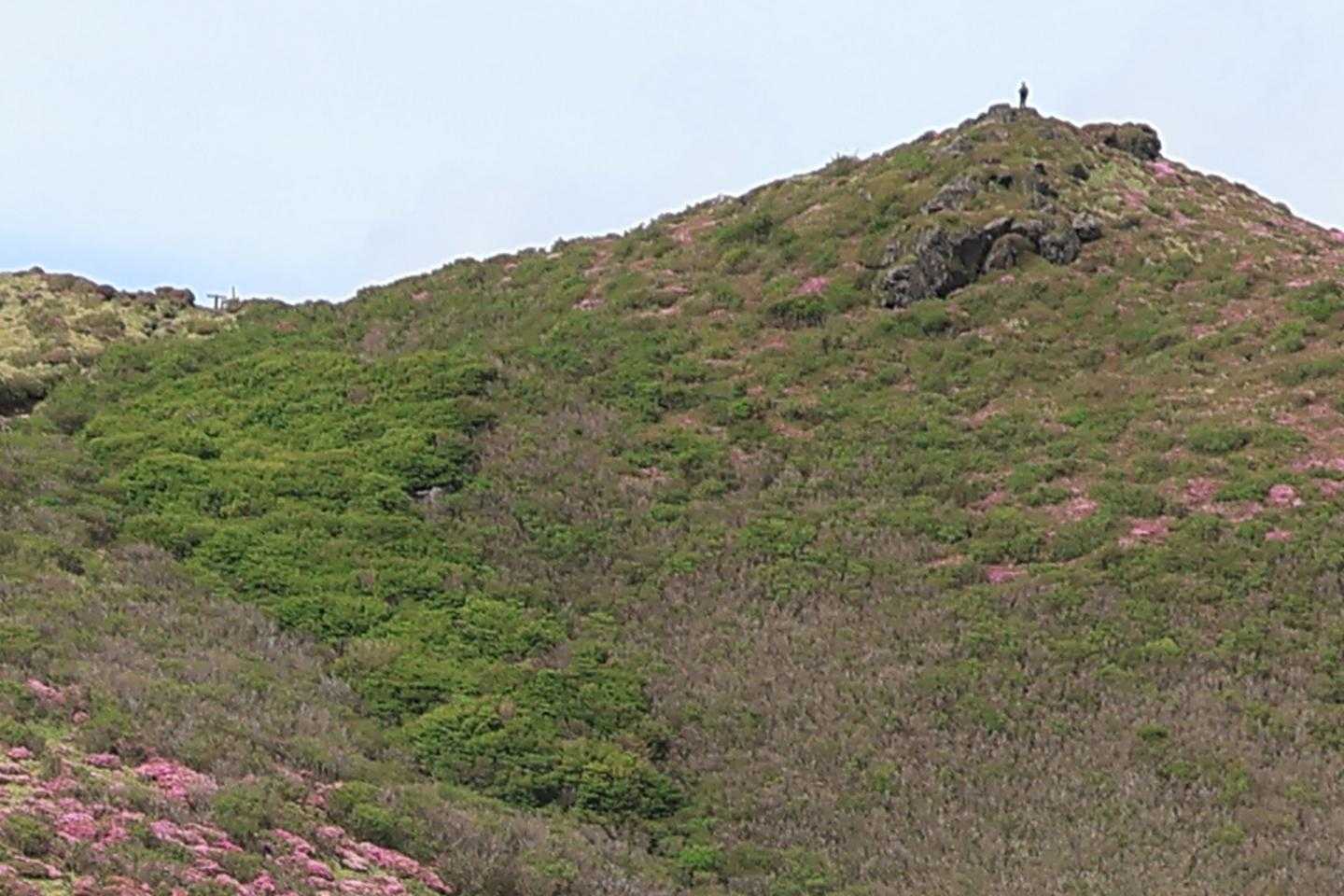 Ⅳ峰山頂からパシャ
＜miimmパシャ＞