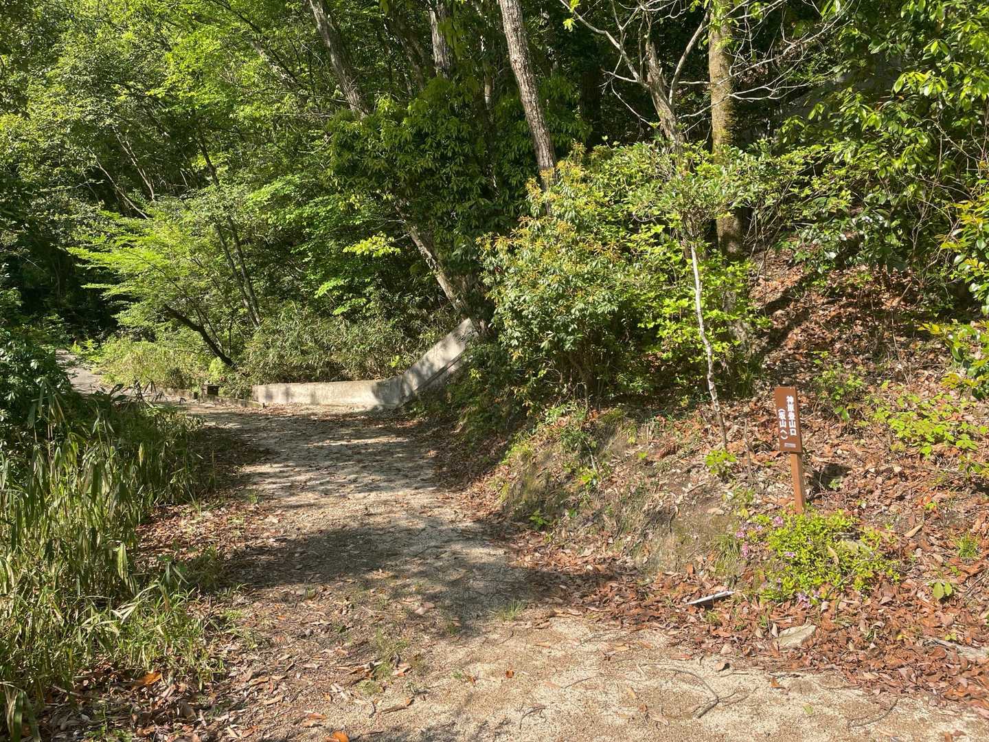 神原登山口より入山
