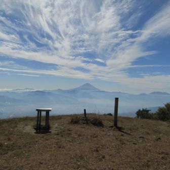 小楢山頂上