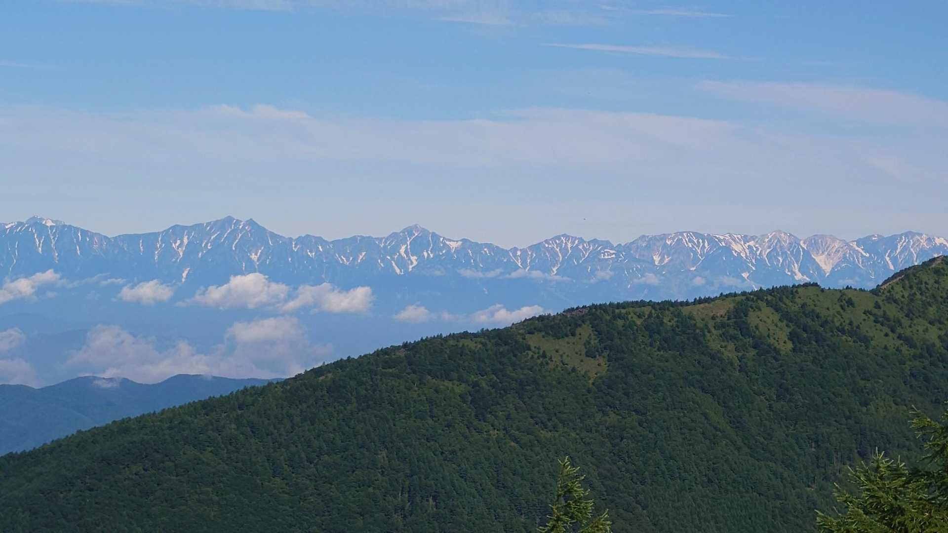 池ノ平湿原入口-雷の丘-雲上の丘-見晴岳-三方ヶ峰-鏡池 周回コースの写真
