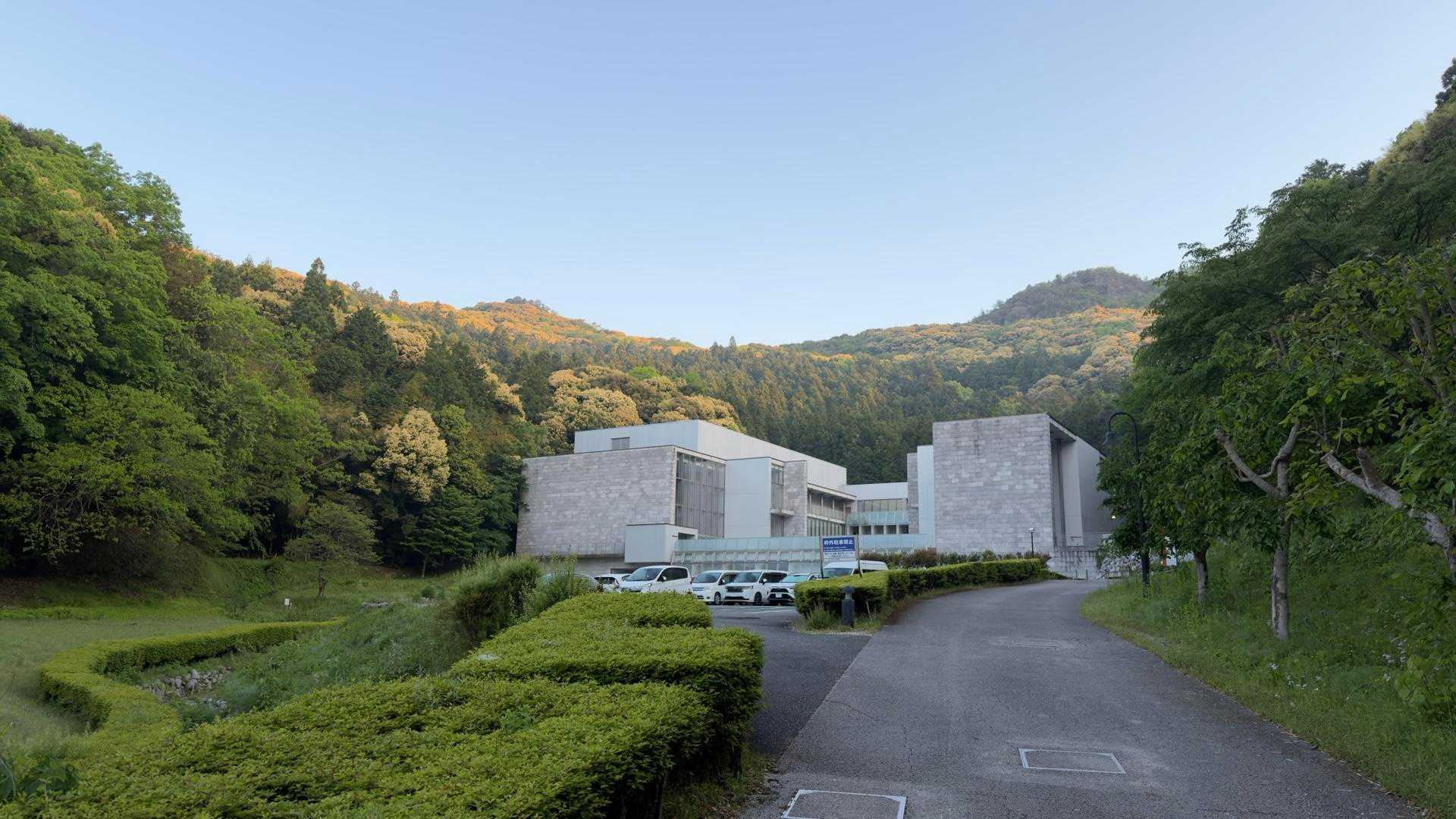 今から登る山が見える🏔️