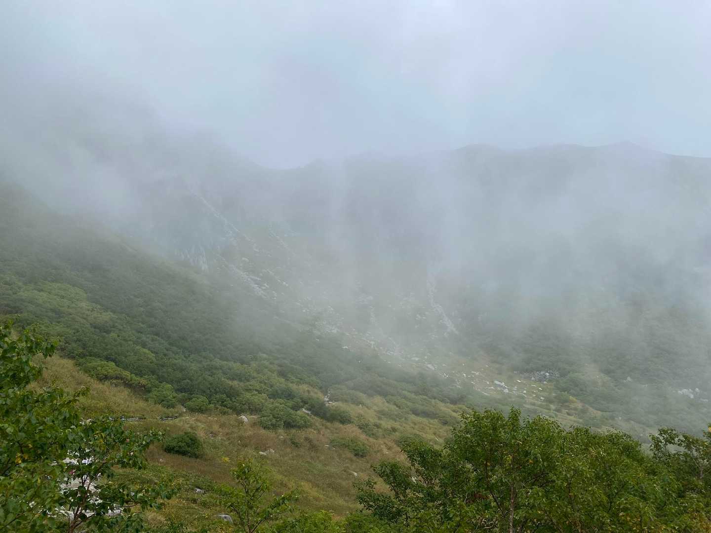 無事下山
想定外の☔️で朝はどうなるかと思いましたが、楽しかった😊