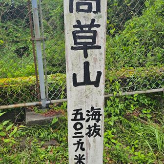 一度はあきらめかけた高草山（東峰）
来て良かった…🐤