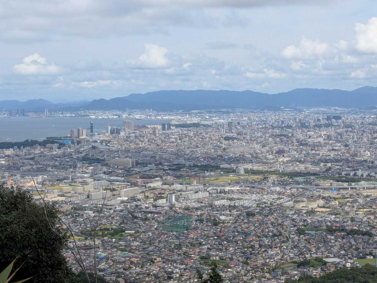 叶岳登山口-叶岳-高地山 往復コースの写真
