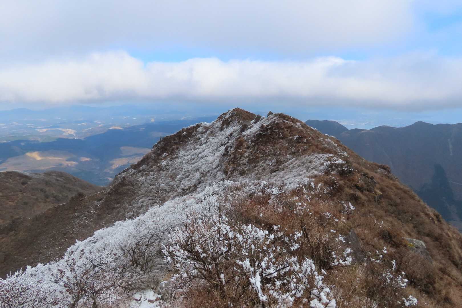 西登山口-由布岳 往復コースの写真