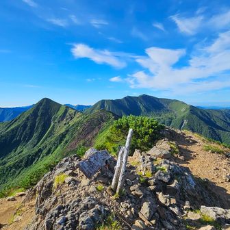 北戸蔦別岳から